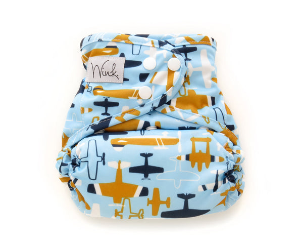Tiny Organic All in One Diaper - Wink Diapers